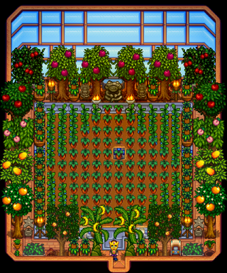 oOFerris_BuellerOo's Stardew Valley greenhouse