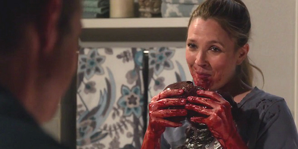 Santa Clarita Diet Dreww Barrymore bloody