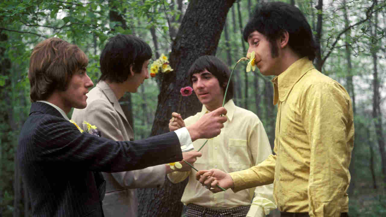 The Who posing for a photograph in 1967