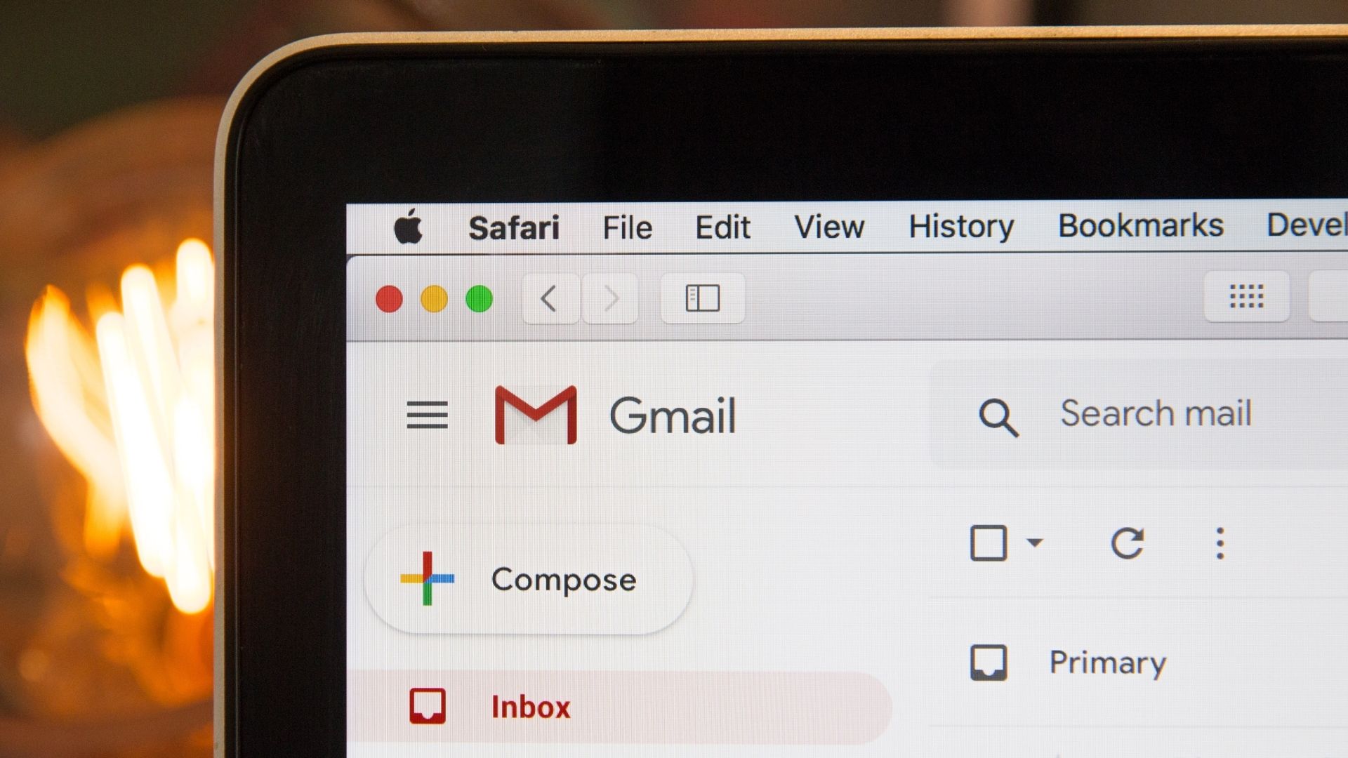 A computer screenshot of a Gmail inbox