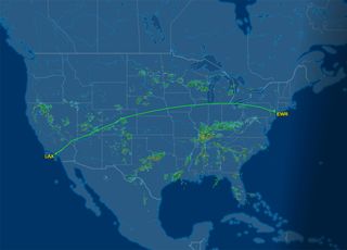 Passengers on commercial airline flights scheduled to fly across the U.S. during the eclipse may see the effects of the eclipse on the clouds or on the ground.