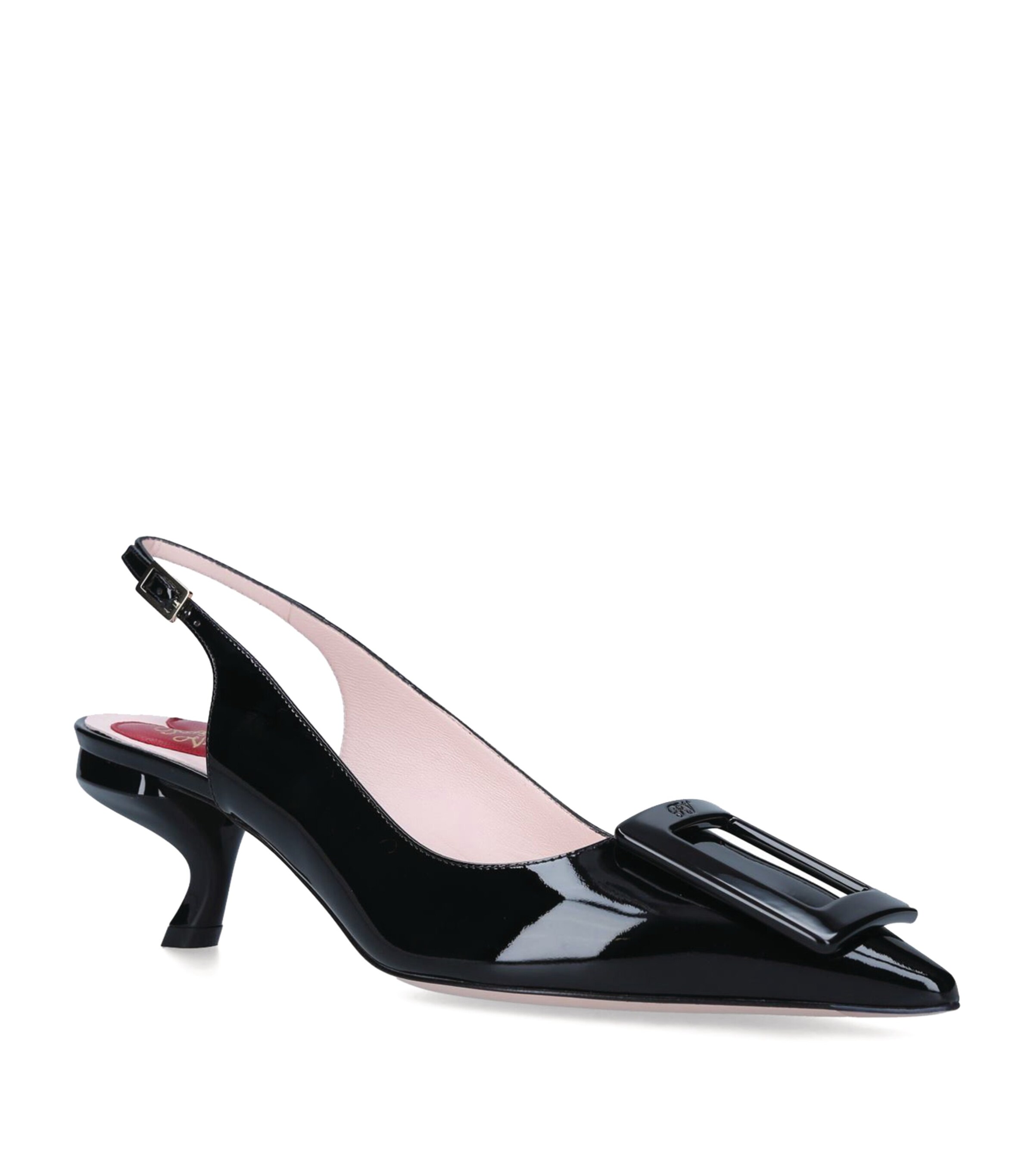 Virgule Slingback Pumps 55