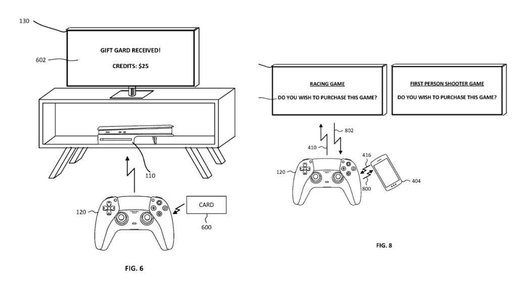 Sony PS5 controller payment patent