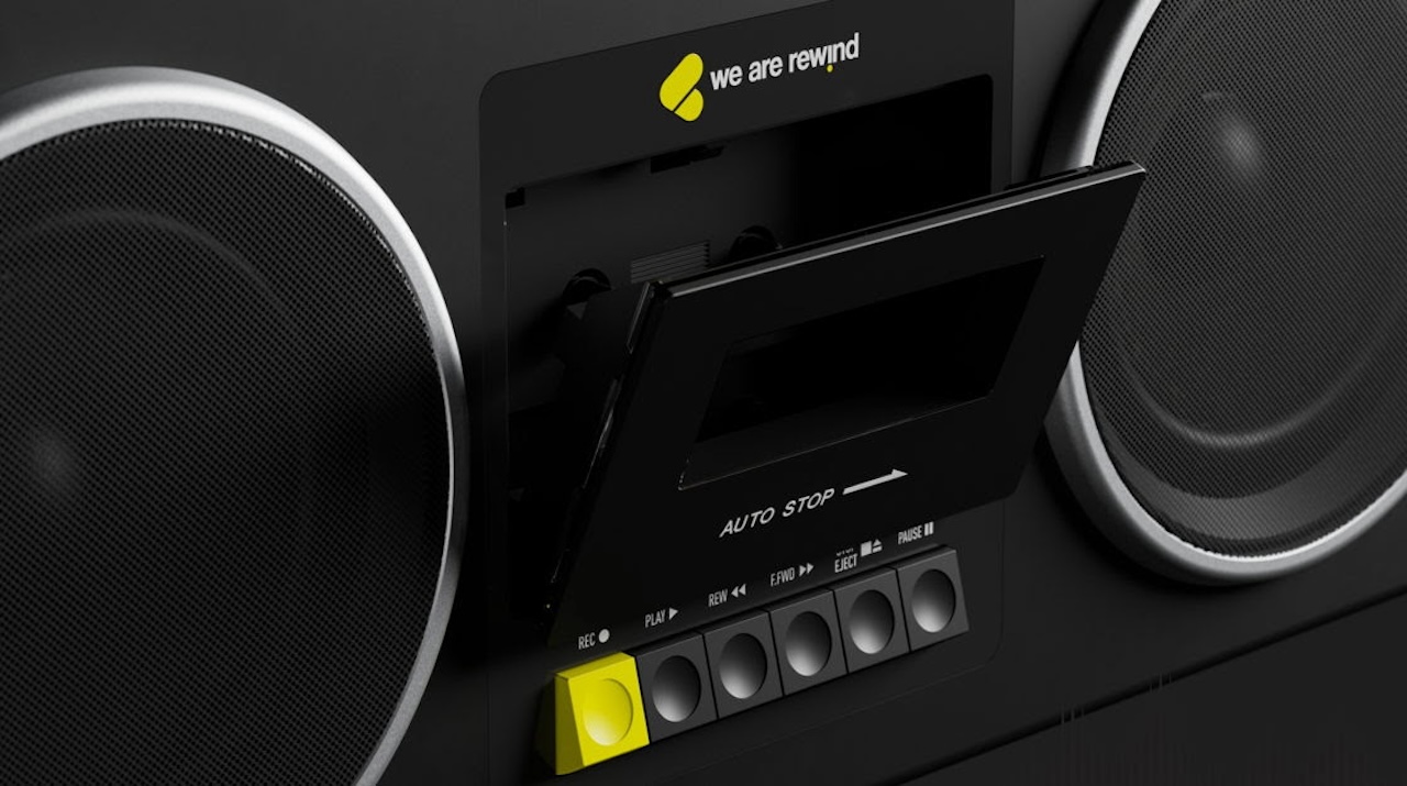 We Are Rewind unveils the GB-001 the next generation of boombox