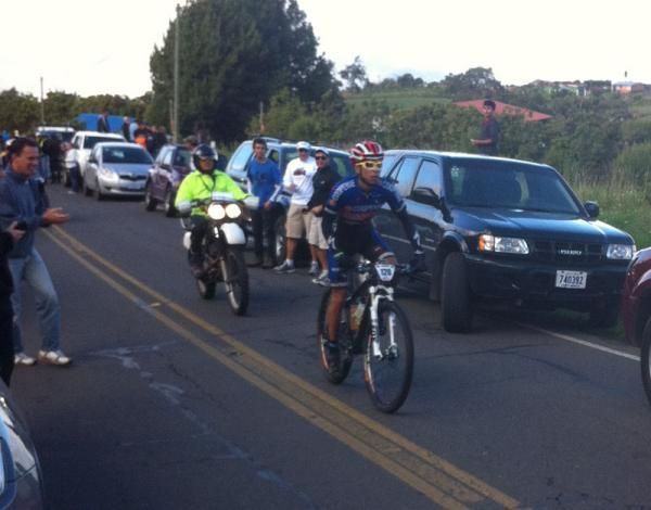 Dennis Porras in the lead