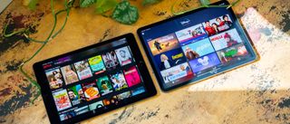 Tablets with Netflix and Disney Plus, two of the best streaming services
