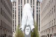 Behind the Walls, 2019, by Jaume Plensa
