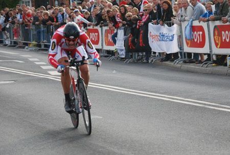 Rasmus Quaade (Team Concordia Forsikring) en route to victory.