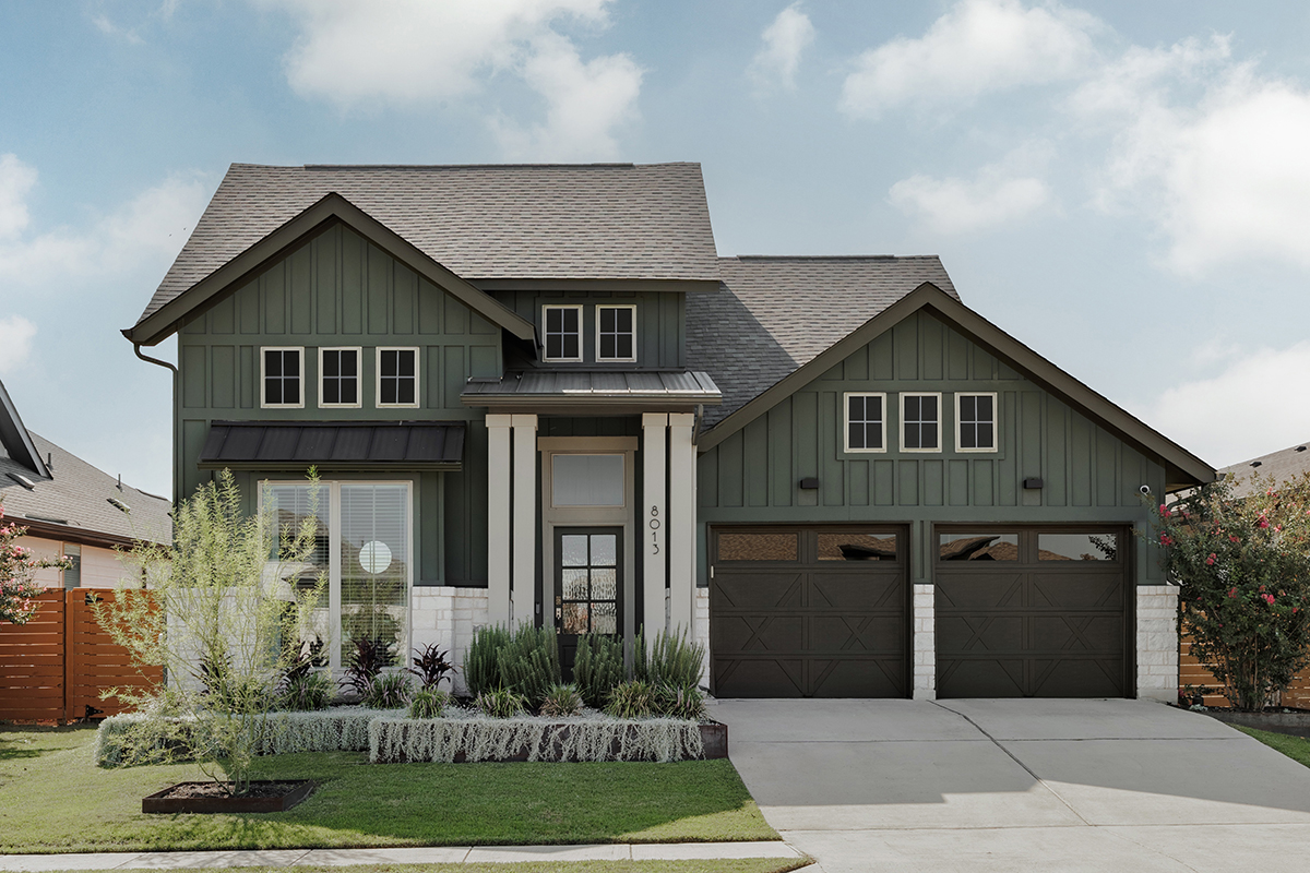 Home exterior in Austin