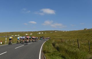Hartside Pass, stage five of the 2015 Tour of Britain