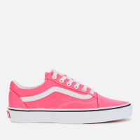 Vans Women's Old Skool Neon Trainers - Knockout Pink/True White | RRP: £65.00 | now £39.00 + extra 10% off with code 'T310'