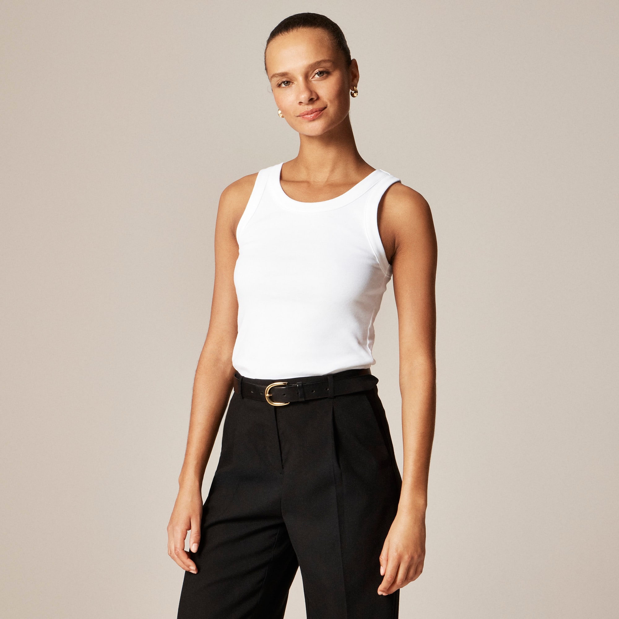 New Perfect-Fit High-Neck Tank Top