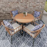 YITAHOME 5 Pieces Outdoor Patio Dining Table Chair Set: was $499 now $350 @ Amazon