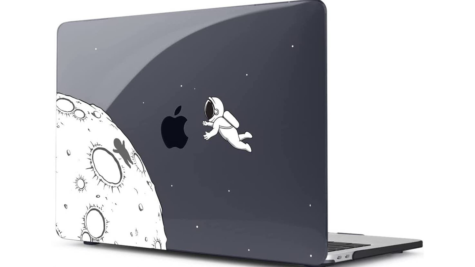 Tampilan dekat Casing Astronot Cissook Back untuk MacBook Pro