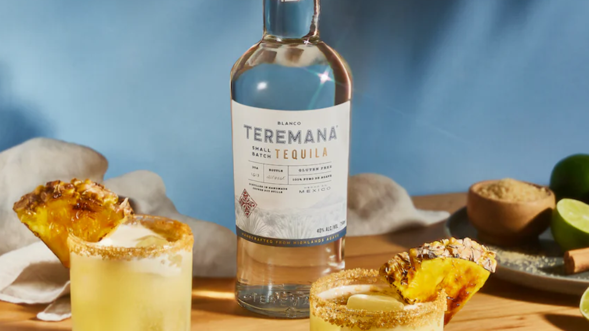 Teremana Blanco is perfect for light and fruity cocktails