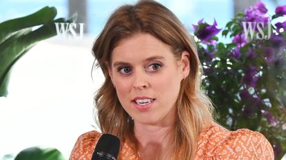 Princess Beatrice of York sits down at Journal House for a discussion about emotional intelligence in the age of artificial intelligence with Spotify on June 17, 2024 in Cannes, France