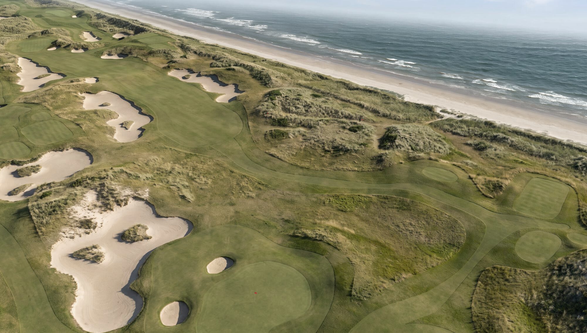 Seapoint Golf Links from above