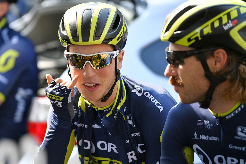 Jens Keukeleire waits for the start in Montreal