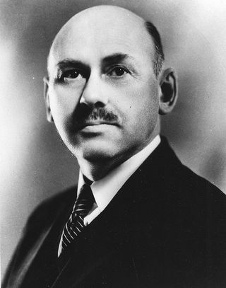 Dr. Robert H. Goddard, the American father of rocketry.