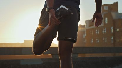 Quads workout stretch