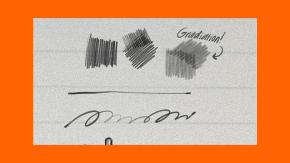 It looks super realistic on a paper texture.