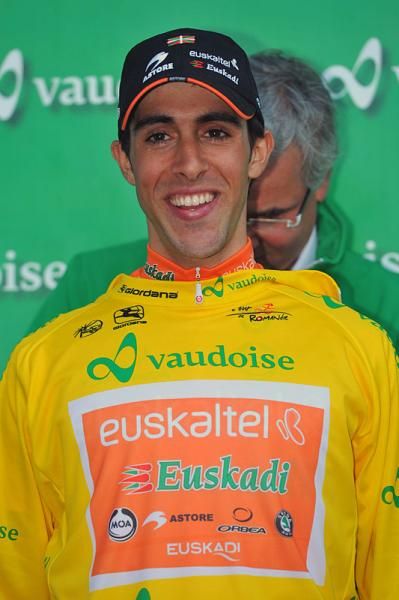 Tour de Romandie race leader Jonathan Castroviejo (Euskaltel - Euskadi)