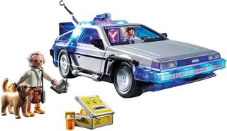 Playmobil's Back to the Future DeLorean set.