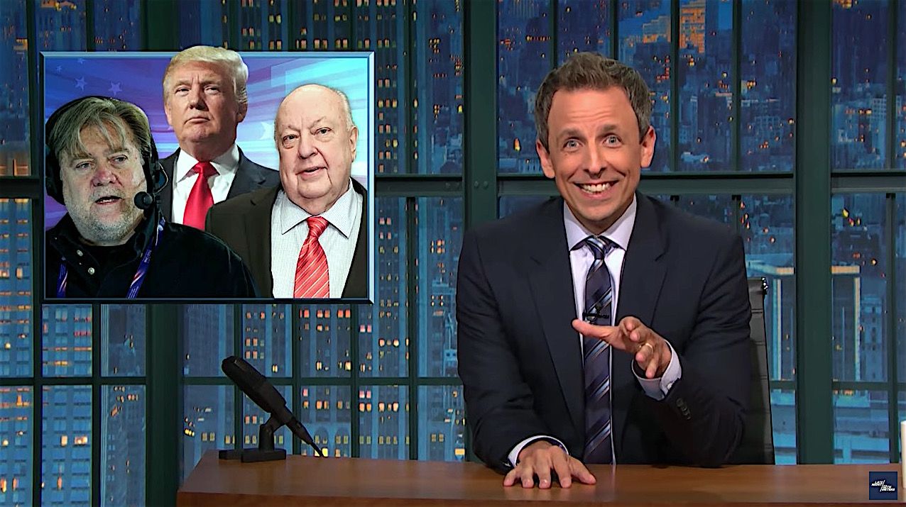 Seth Meyers debunks the idea of the Donald Trump pivot