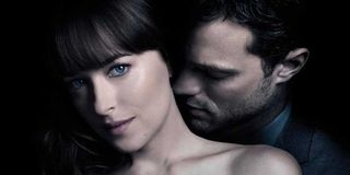 Fifty Shades Freed E.L. James books on the screen