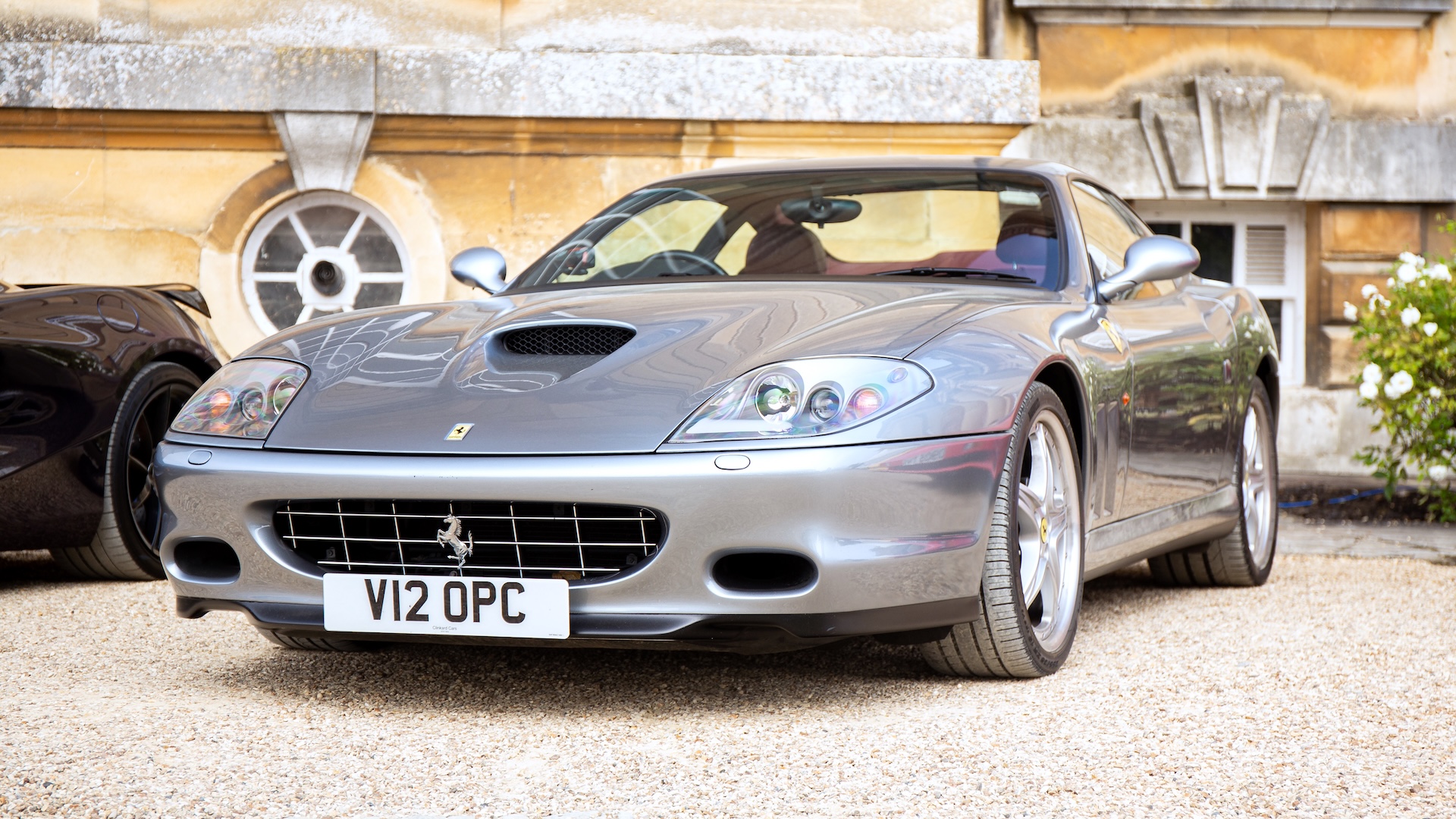 WOODSTOCK, UNITED KINDOM - SEPTEMBER 5: The Ferrari 550 Maranello seen at Salon Prive, held at Blenheim Palace. Each year some of the rarest cars are displayed on the lawns of the palace, in the UK's most exclusive Concours d'Elegance. (Photo by Martyn Lucy/Getty Images)