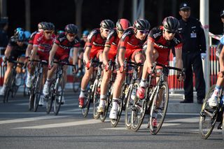 BMC chases on stage five of the 2014 Tour of Beijing