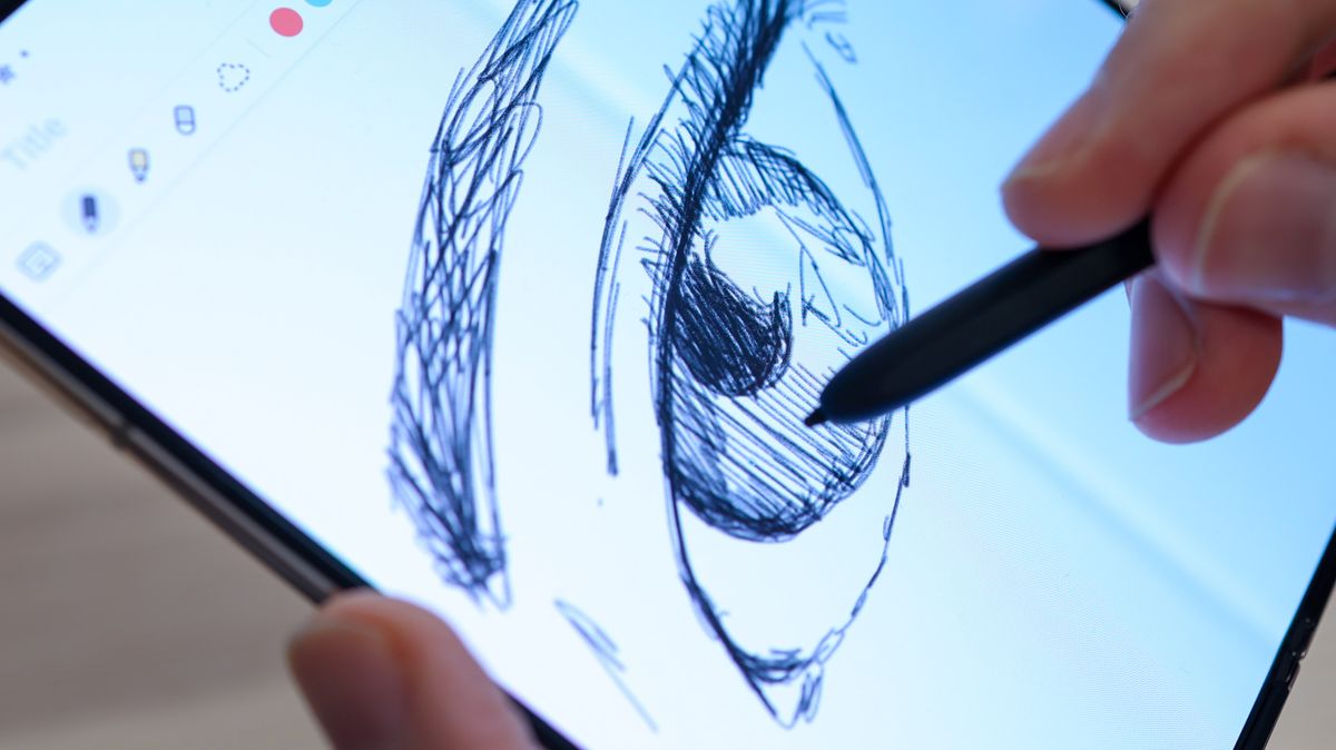A photo of the Samsung Galaxy Z Fold 4