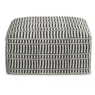 Safford Square Woven Outdoor/ Indoor Pouf