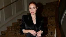 Angela Scanlon in black blazer