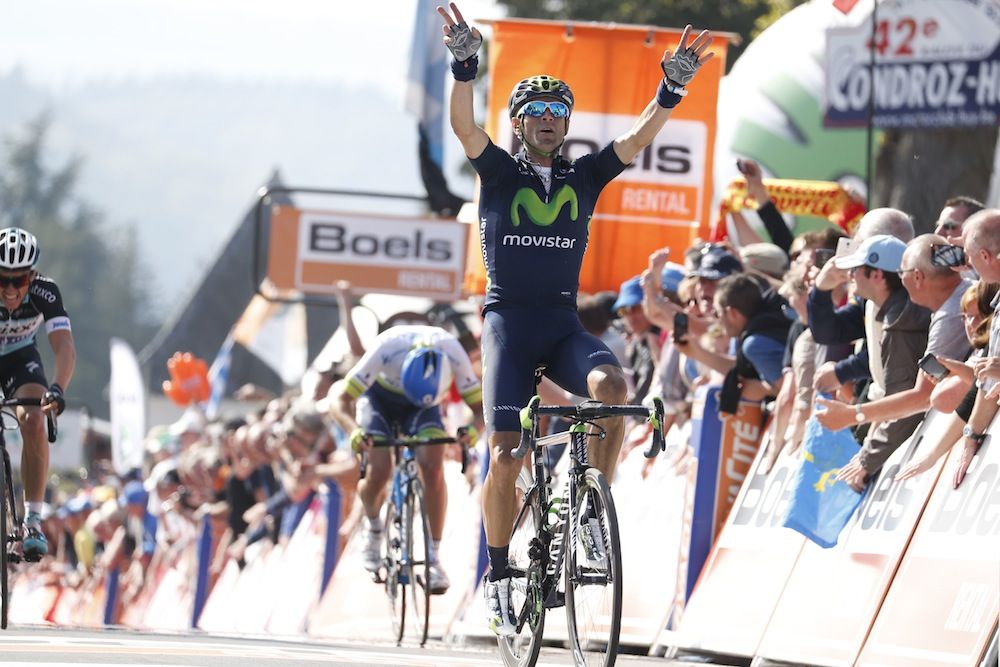 Alejandro Valverde wins the 2015 Fleche Wallonne | Cycling Weekly