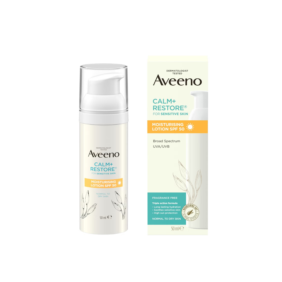 Post-aesthetic skincare - Aveeno