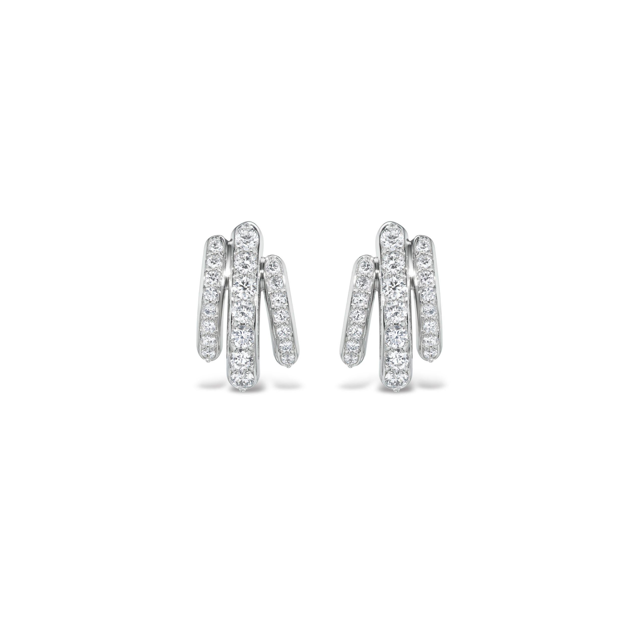 Small Diamond Gatsby Earrings