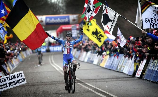 Zdenek Stybar (Czech Republic) takes the win