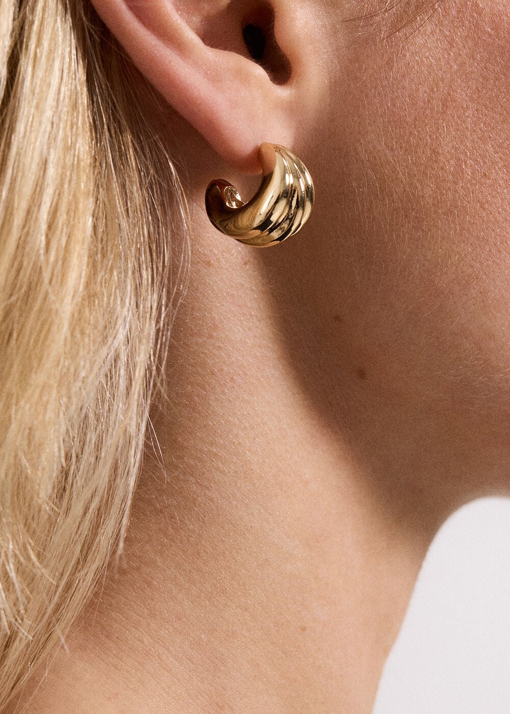 Chunky Hoop Earrings