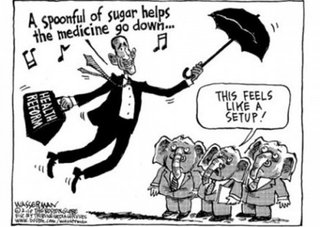 Obama's Mary Poppins act