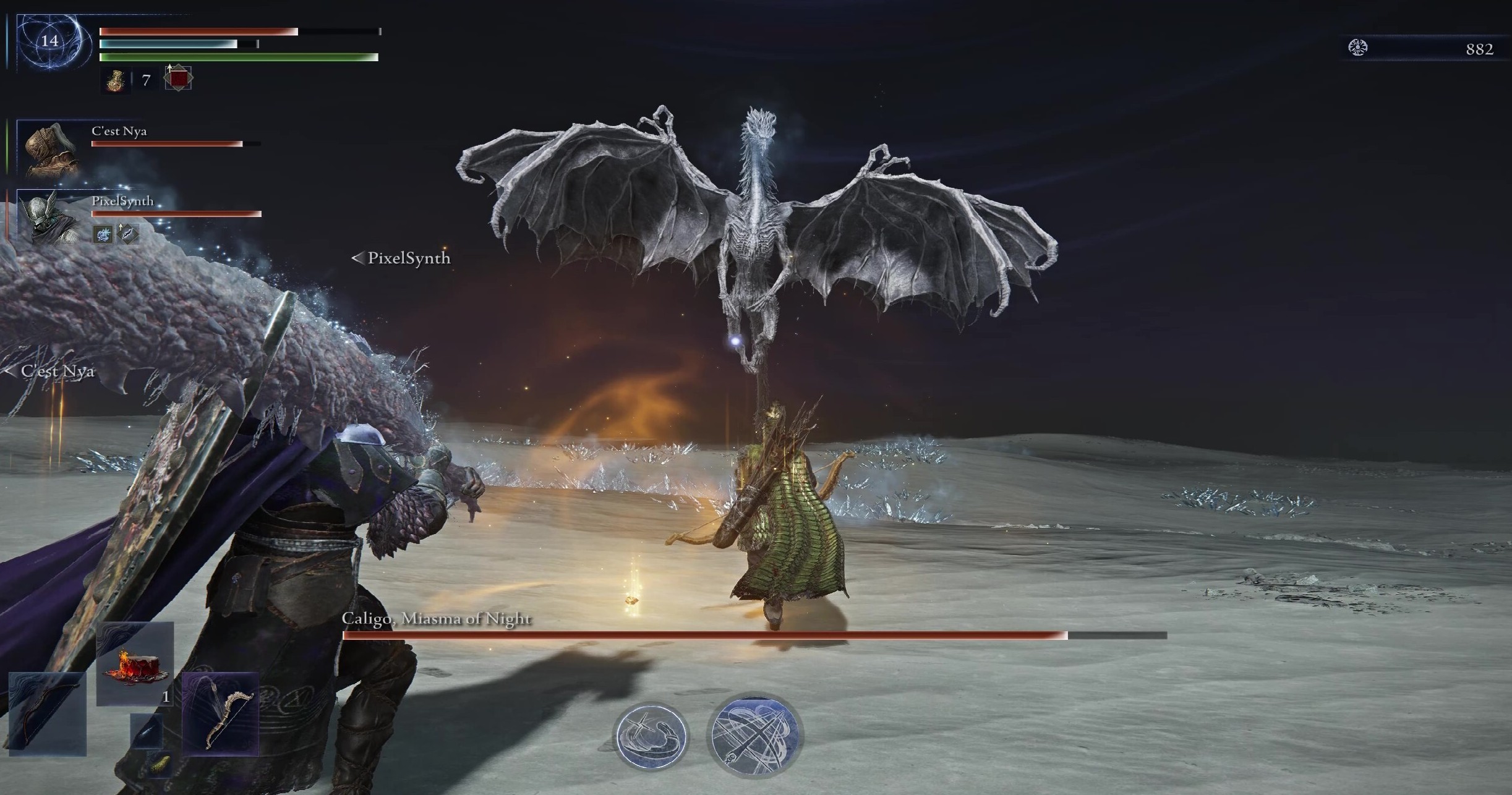 Elden Ring Nightreign bosses - Caligo