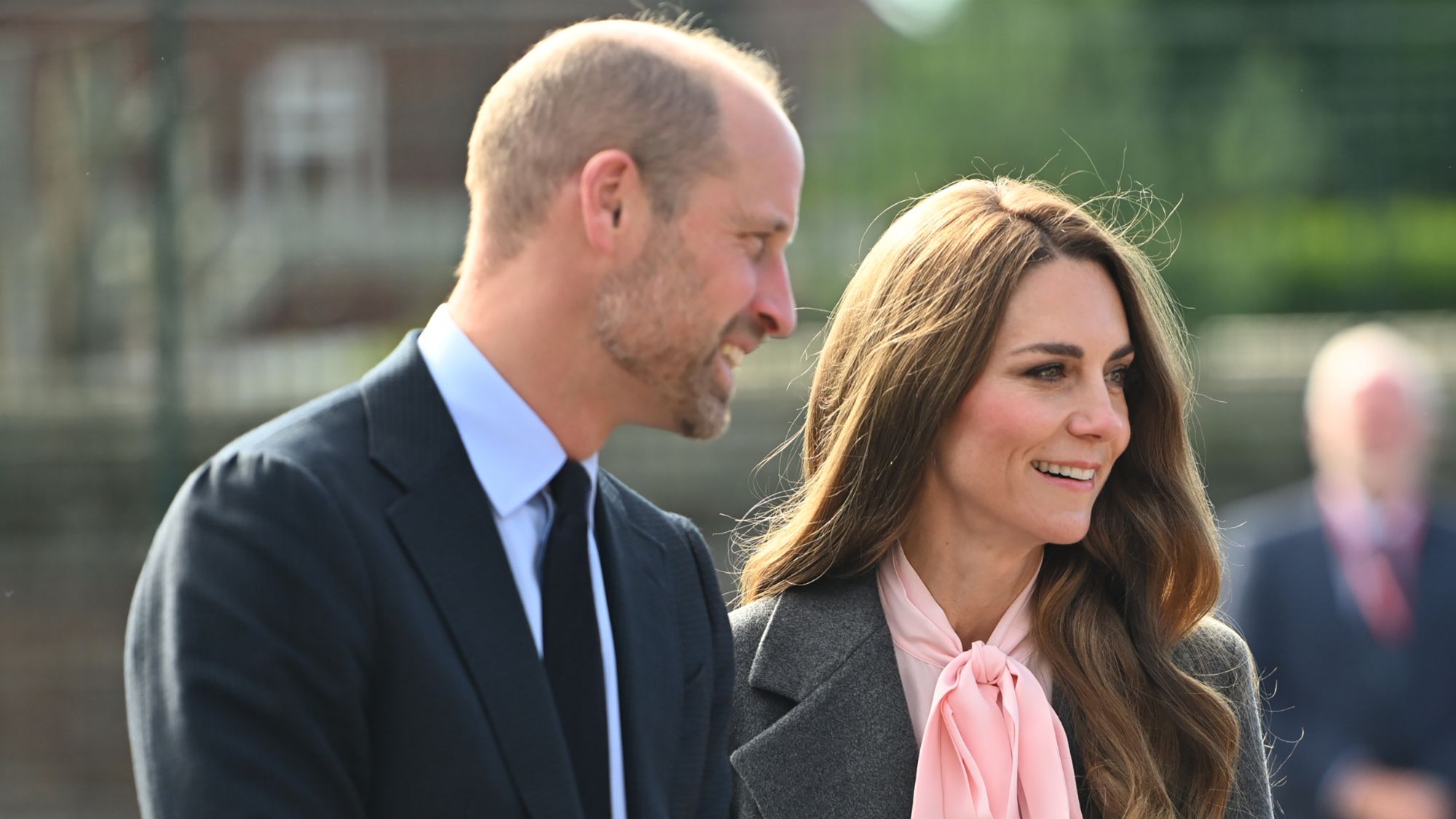 The Prince and Princess of Wales visit Southport