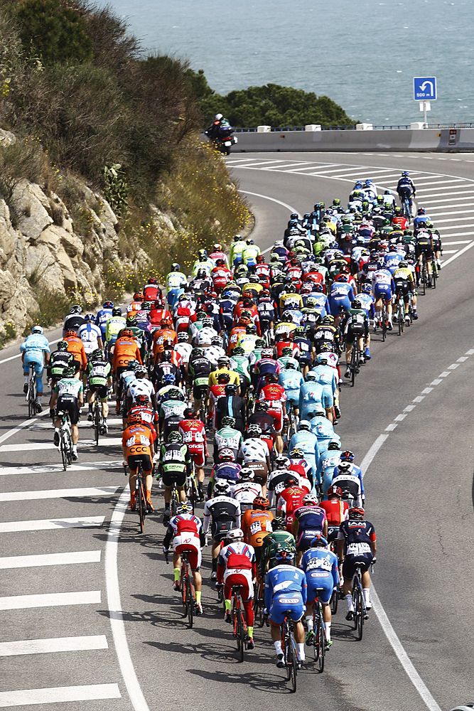 Volta a Catalunya stage 1 started and finished in Calella