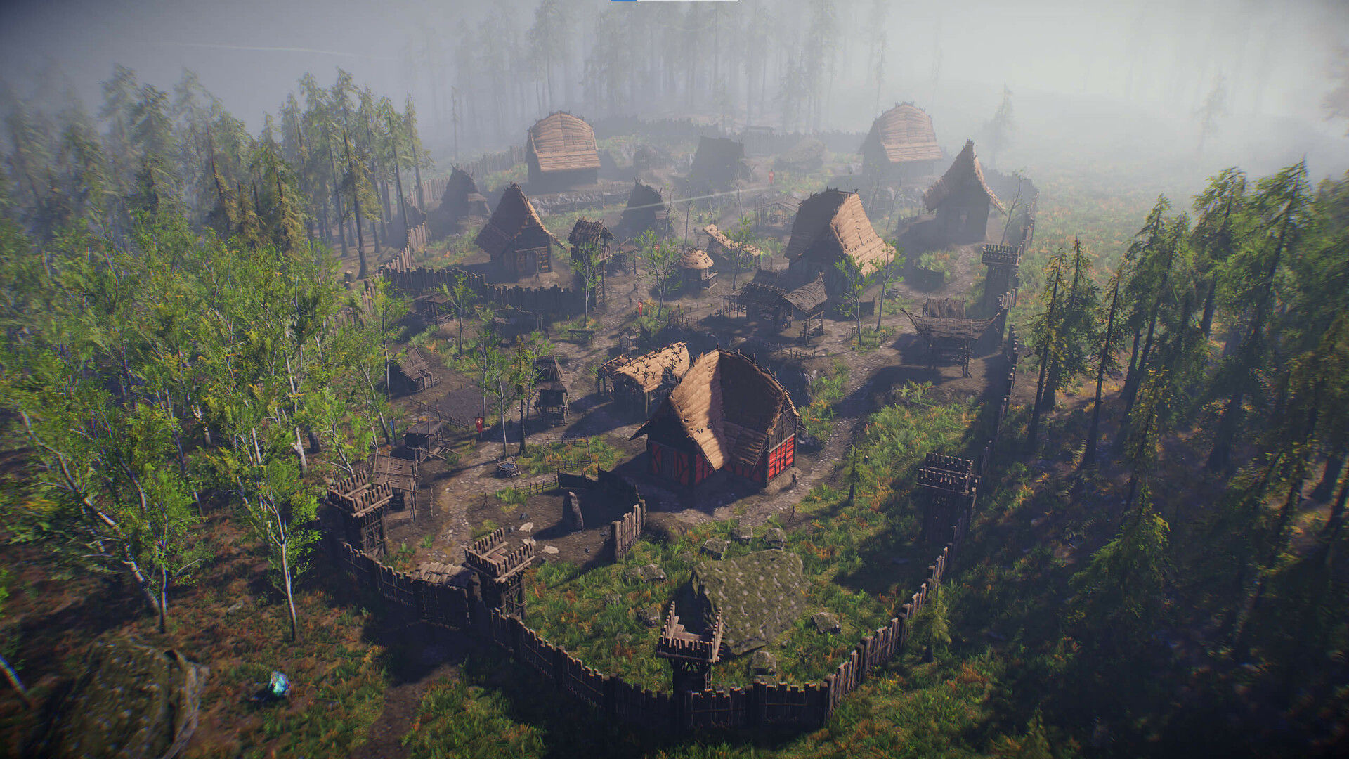 A viking village