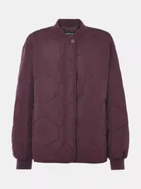 Whistles Ida Short Quilted Round Neck Coat Whistles Ida Short Quilted Round Neck Coat