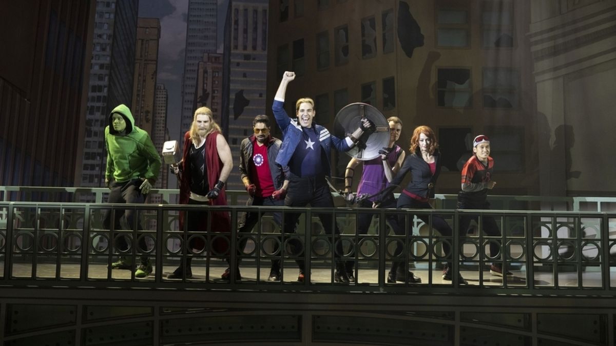 rogers: the musical save the city from hawkeye disney+