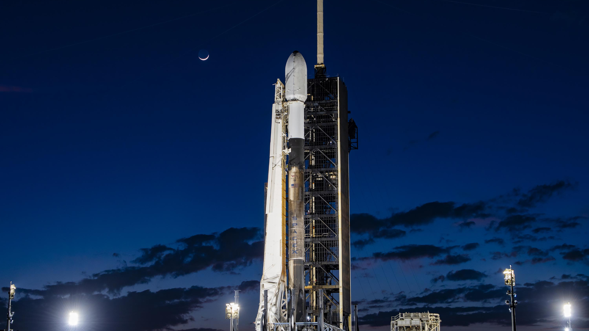 What time is SpaceX’s IM-1 private moon lander launch for Intuitive Machines on Feb. 14?