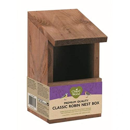 Smart Garden Premium Classic Robin Wild Bird Nest Box