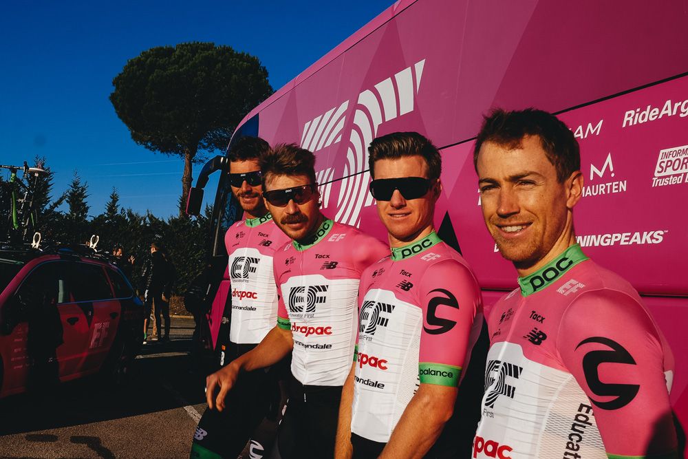 The EF Education First-Drapac Australians