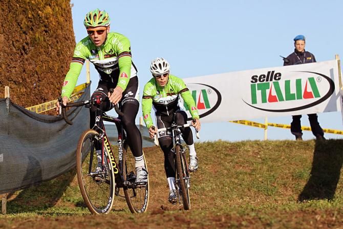 Crelan-Euphony teammates Sven Nys and Sven Vanthourenhout